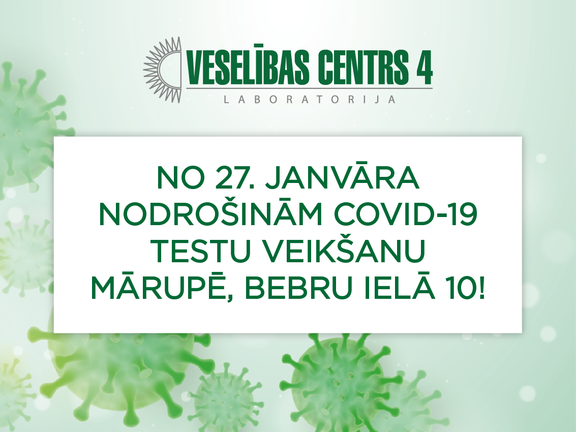 Mobilais Covid-19 Testēšanas Busiņš Mārupē! » Veselības Centrs 4