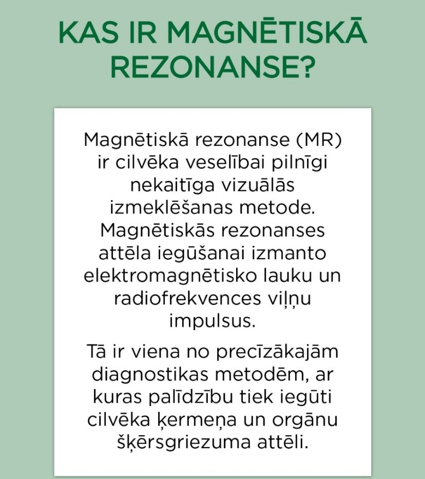 Kas ir magnētiskā rezonanse?