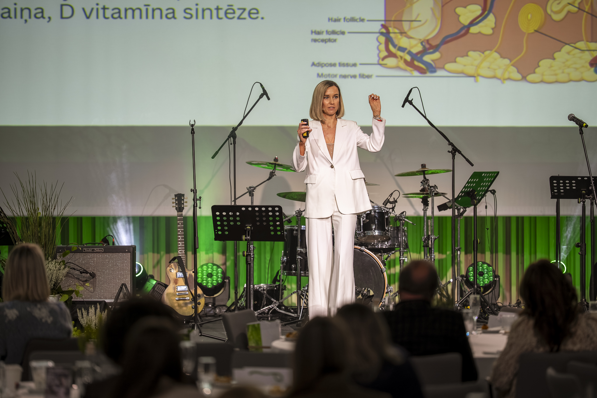 Ieva Ivanovas lekcija veselības festivālā