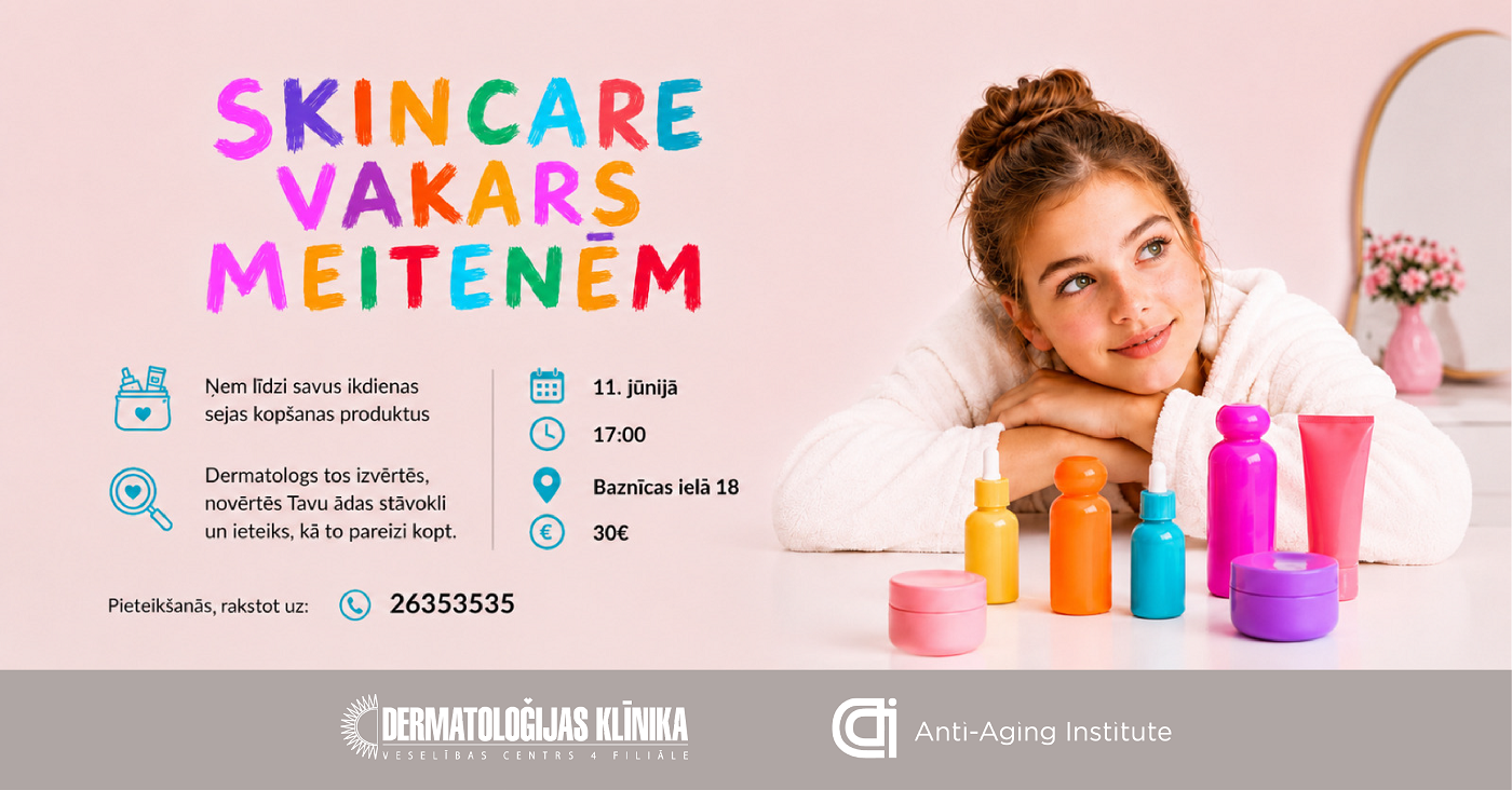 SKINCARE vakars meitenēm SKINCARE vakars meitenēm