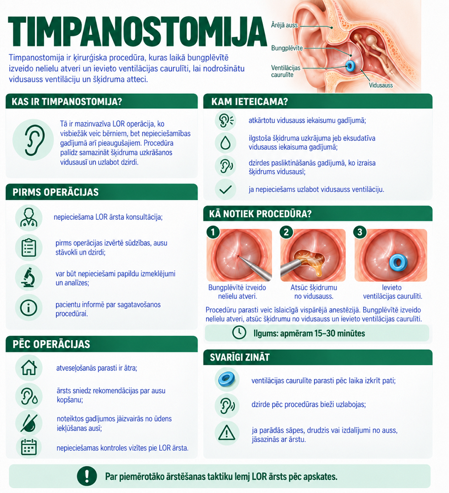 Timpanostomija